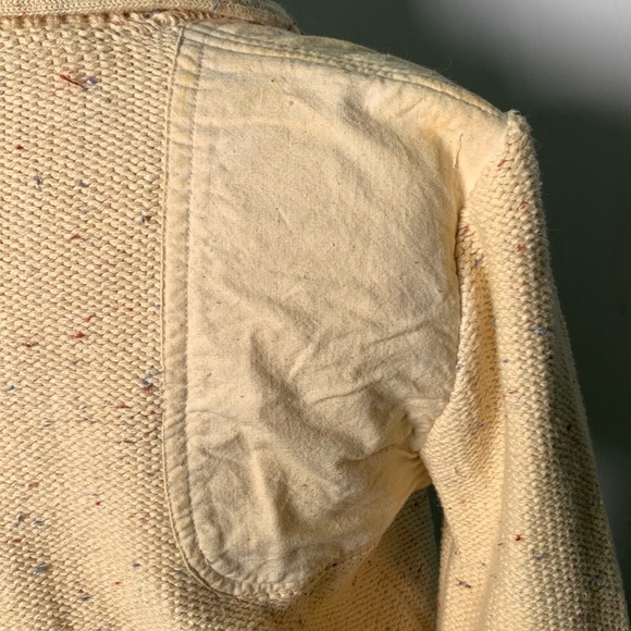 Vintage knitted zipper sweater 70s - Picture 10 of 16